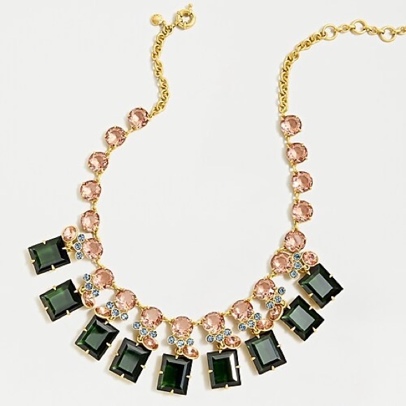 J. Crew Jewelry - NWT J. Crew Mixed gem statement necklace